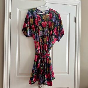 Linda for Eaton vintage floral cover-up